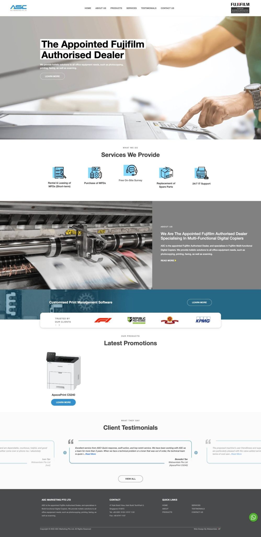 ASC Marketing - Web Development Company Singapore