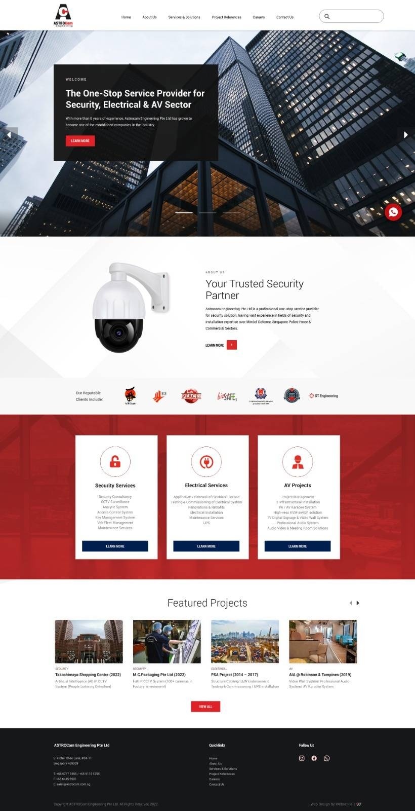 Astrocam Engineering Singapore