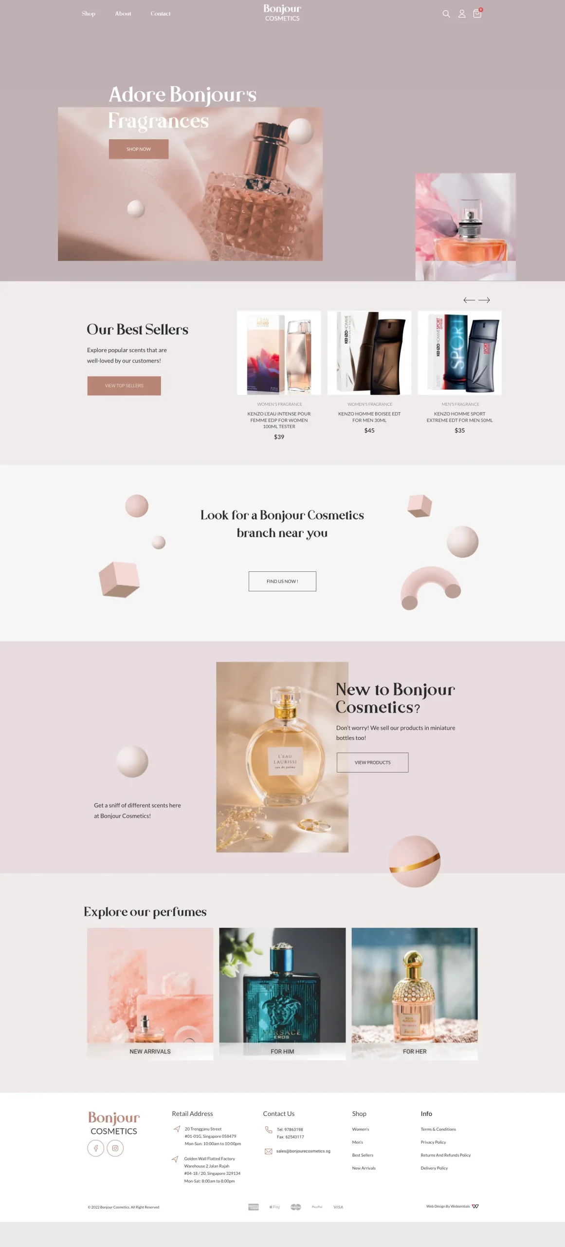 Bonjour Cosmetics Singapore