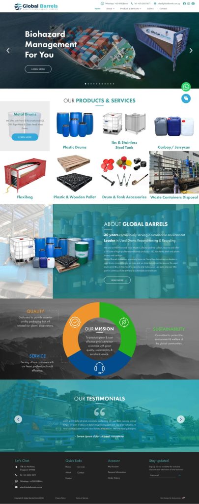 Global Barrels Singapore