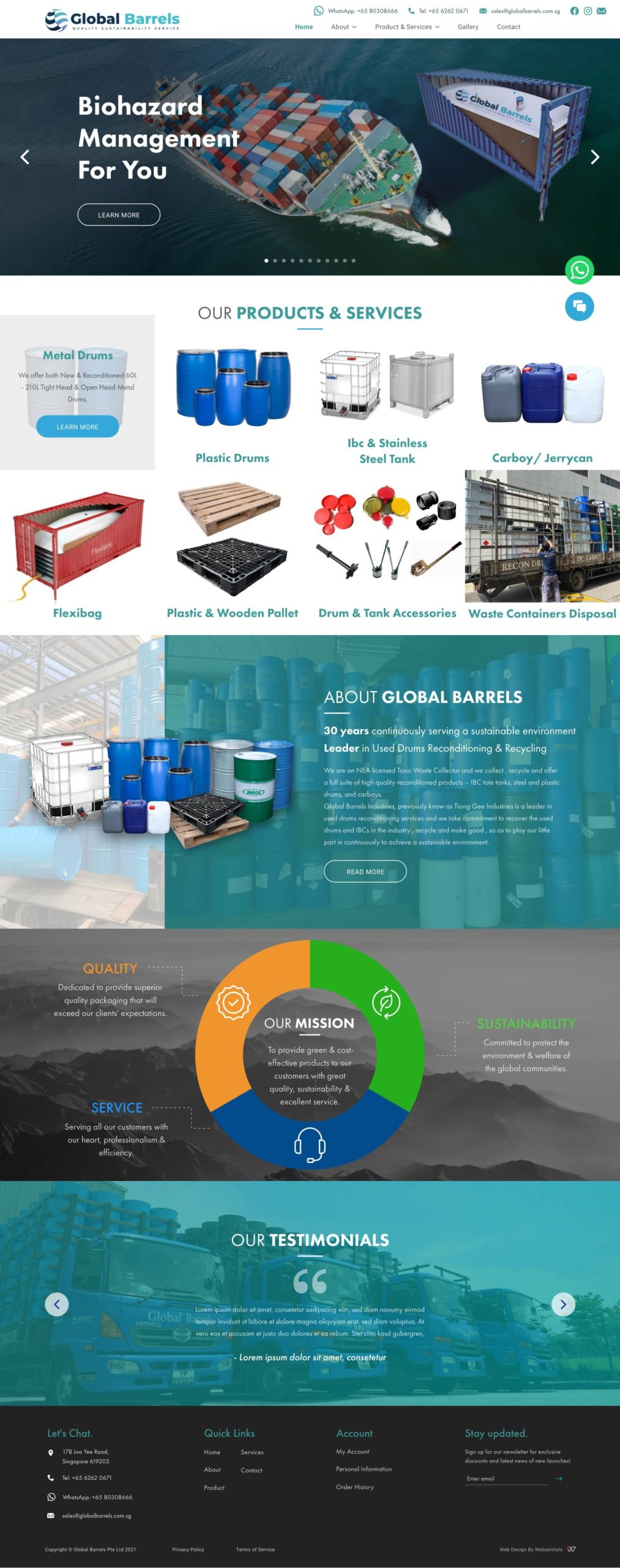 Global Barrels Singapore