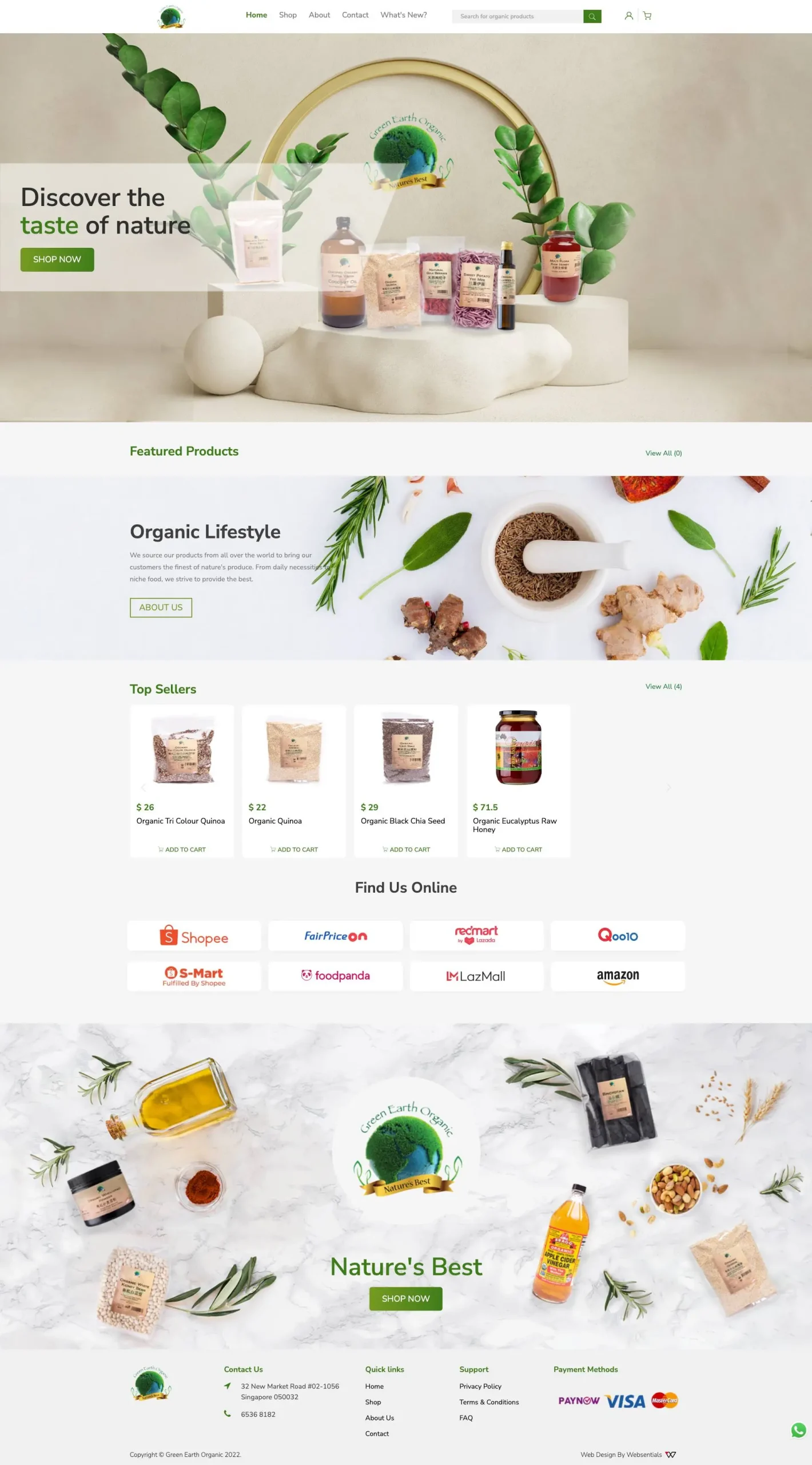 Green Earth Organic Singapore