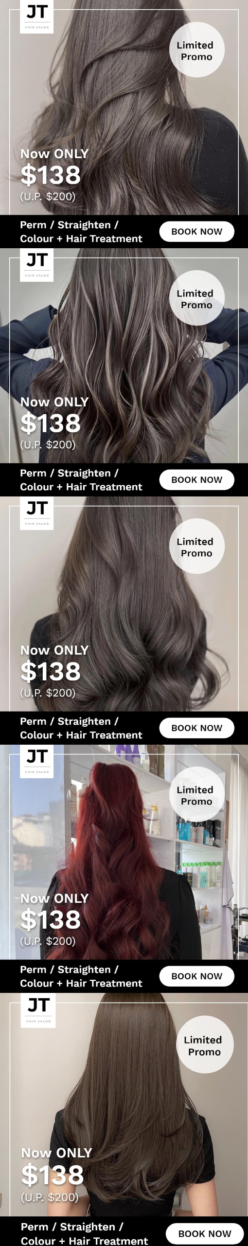 JT Hair Digital Creatives Singapore