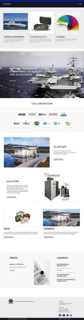 Marunda Utama Engineering Singapore