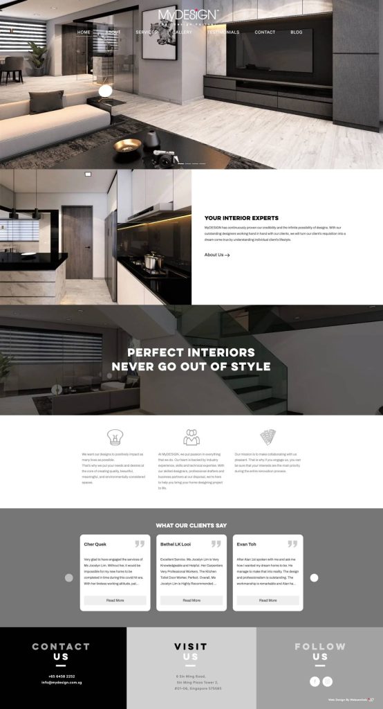 Mydesign Interiors Singapore