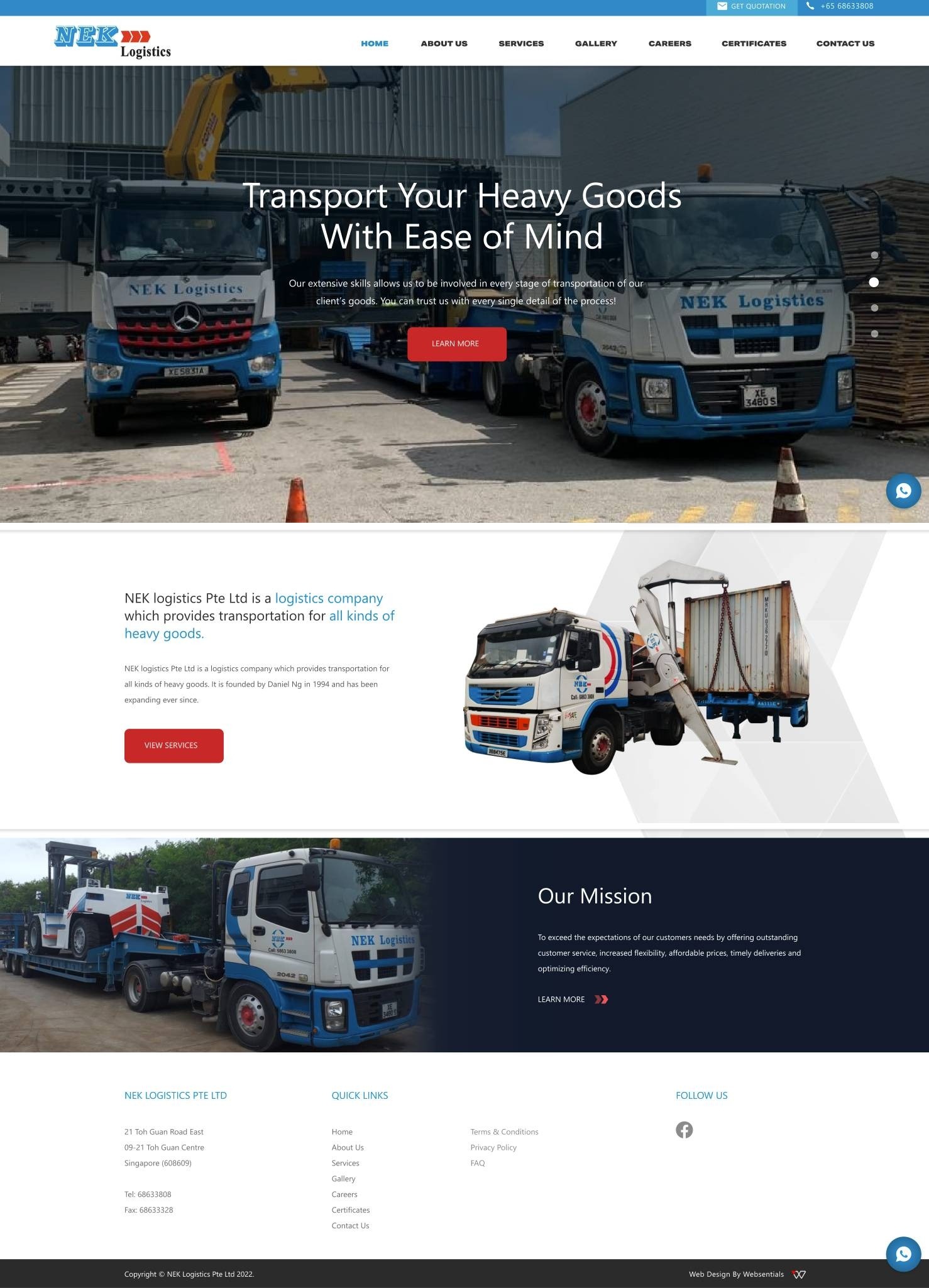 Nek Logistics 1 Singapore