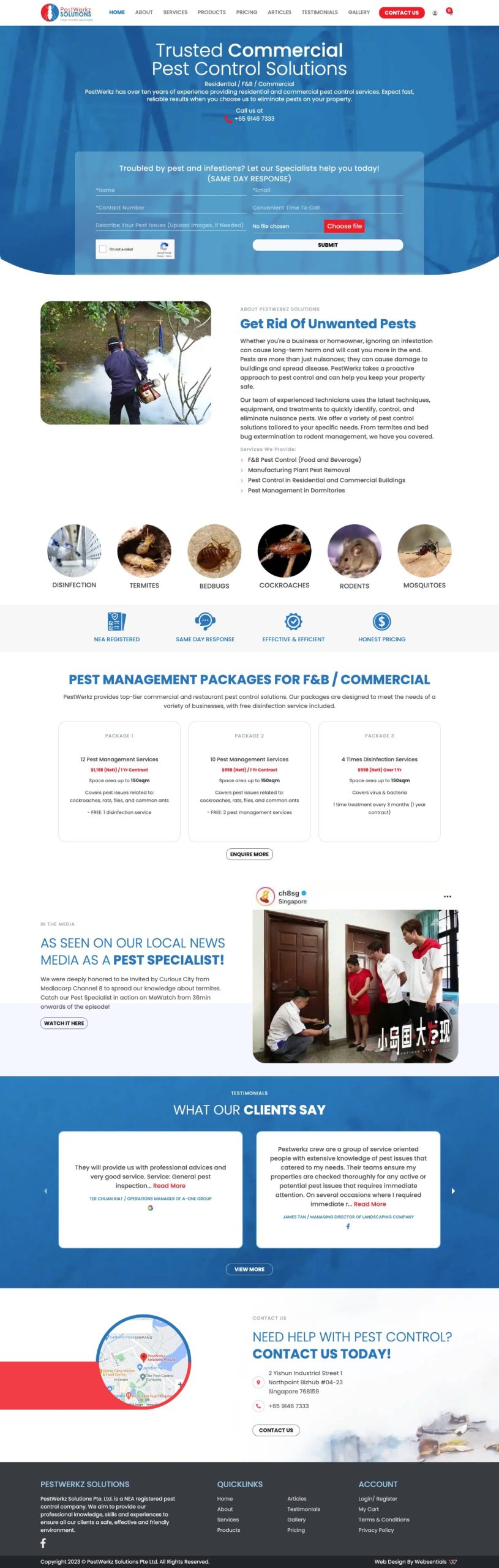Pestwerkz Solutions Singapore