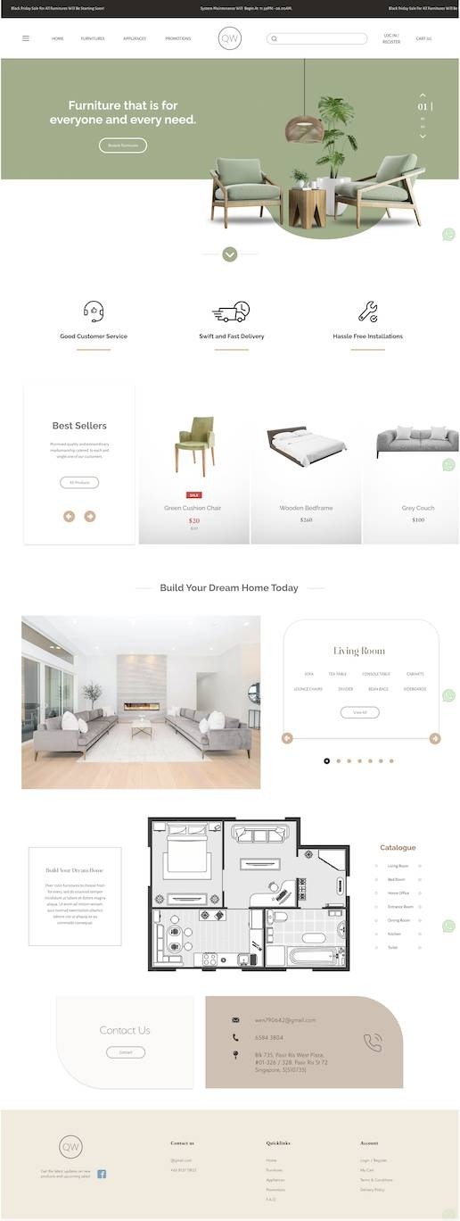 Qi Wen Furniture Singapore