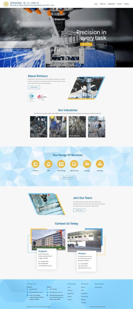 Richsun Precision Engineering Singapore