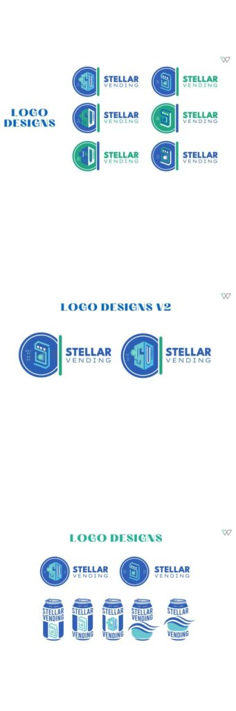Stellar Vending Logo Design Singapore