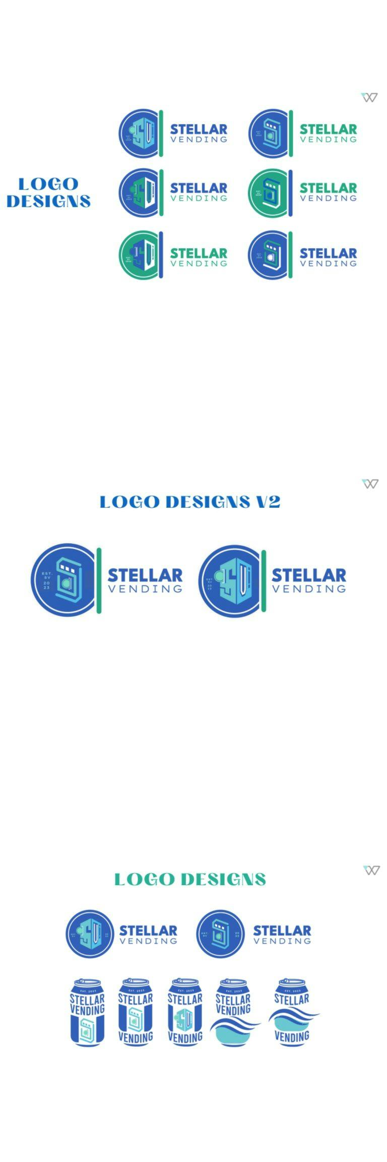 Stellar Vending Logo Design Singapore