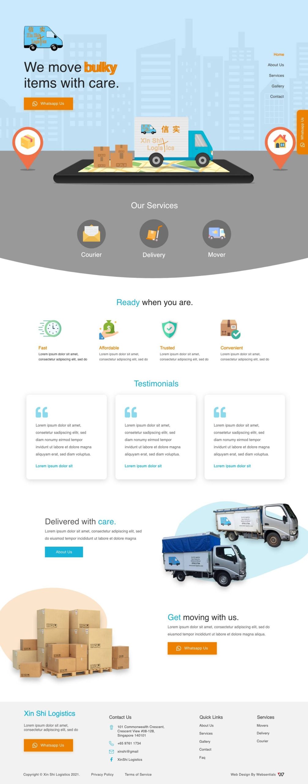 Xinshi Logistics Singapore