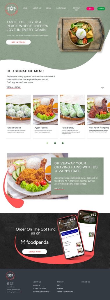 Zains's Cafe Singapore