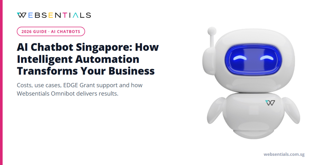 AI chatbot Singapore 2026 guide by Websentials
