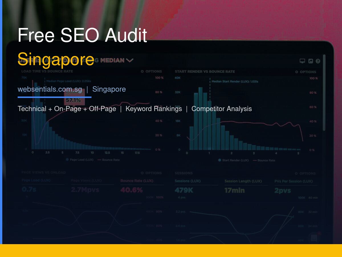 Free SEO Audit Singapore | Website SEO Analysis | Websentials