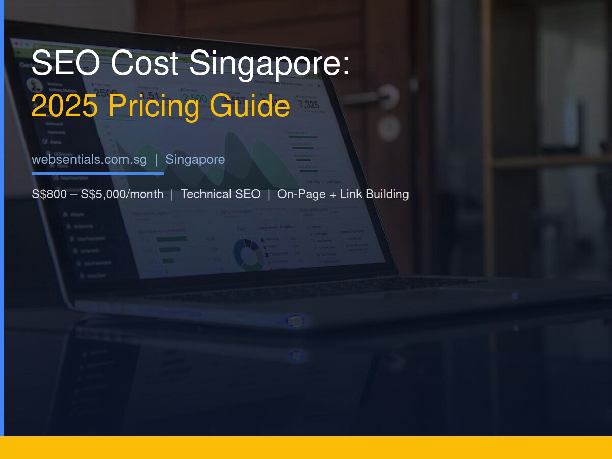 SEO Cost Singapore 2025 | How Much Does SEO Cost? | Websentials